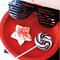 24 Count Red Paper Plates 7" Round Disposable Dessert Plates for Celebrations